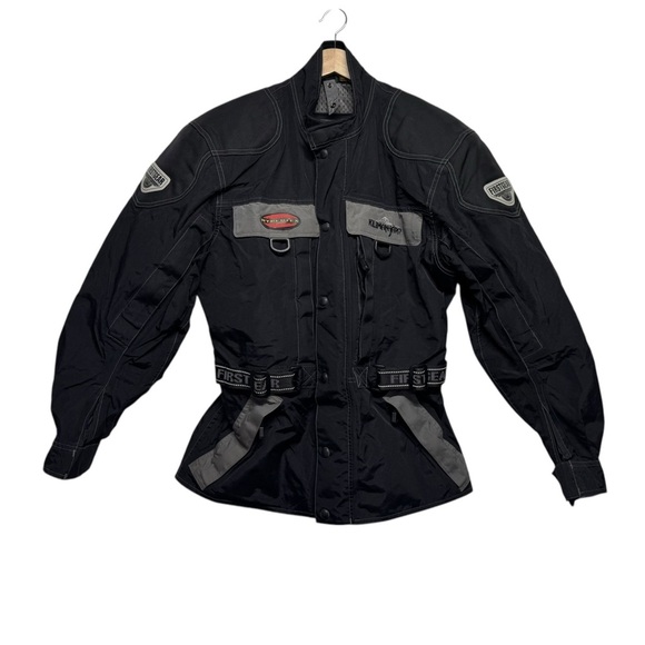 FIRST GEAR Kilimanjaro Motorcycle Jacket Black M - Picture 4 of 12